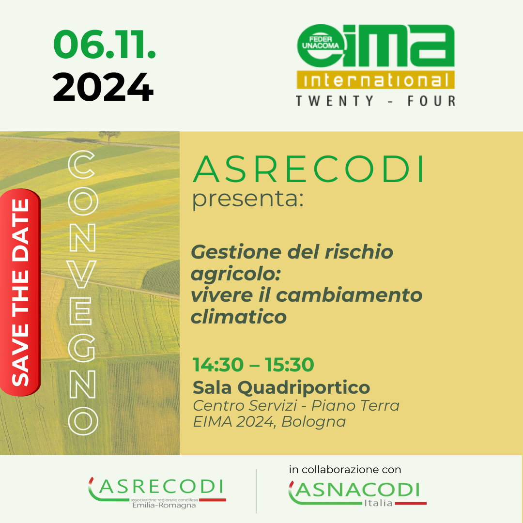 Convegno Asrecodi presso EIMA international 2024